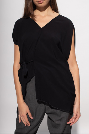 Black Top with tie detail Vivienne Westwood